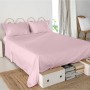 Lenzuolo Superiore HappyFriday Basic Rosa chiaro 240 x 270 cm di HappyFriday, Lenzuola e federe per cuscino - Rif: D1610577, ...