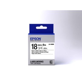 Etiquettes pour Imprimante Epson C53S655006 Noir Noir/Blanc de Epson, Étiquettes adhésives et autocollants - Réf : S55177263,...