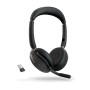 Auricolari Bluetooth con Microfono Jabra Evolve2 65 Flex Nero | Tienda24 - Global Online Shop Tienda24.eu