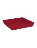 Plato para Maceta EDA Tuscan Rojo 40 cm 40 x 40 x 5,9 cm | Tienda24 Tienda24.eu