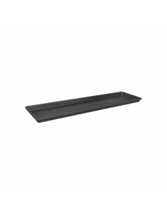 Flower Pot Stand Alexandra House Living Metal 24 x 25 x 66 cm Triple Black | Tienda24 Tienda24.eu