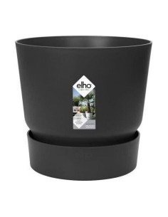 Plant pot Lechuza 40 x 40 x 76 cm Silver (1 Unit) | Tienda24 Tienda24.eu