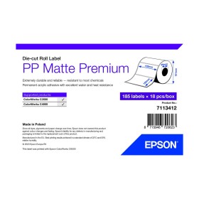 Printer Paper Epson 7113412 White (18 Units) by Epson, Printing paper - Ref: S55180455, Price: 36,36 €, Discount: %