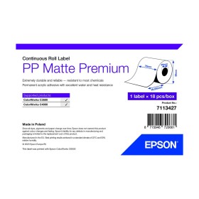 Printer Paper Epson 7113427 White (18 Units) by Epson, Printing paper - Ref: S55180472, Price: 28,81 €, Discount: %