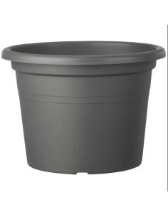 Vaso Deroma Cilindro Antracite Iniettato Rotonda Ø 50 cm 50 x 35 cm da Deroma, Vasi tradizionali - Ref: S7149203, Precio: 30,...