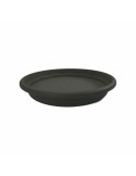 Sous-pot Plastiken Capri Ø 70 cm Rond Anthracite | Tienda24 Tienda24.eu