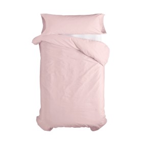 Duvet cover set HappyFriday Basic Kids Light Pink Single 2 Pieces by HappyFriday, Quilts and quilt covers - Ref: D1610596, Pr...