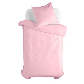 Parure de couette HappyFriday Basic Kids Rose clair Lit 1 persone 2 Pièces de HappyFriday, Couettes et housses de couette - R...