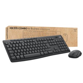 Tastiera e Mouse Logitech MK370 Grafite Tedesco QWERTZ di Logitech, Set tastiera e Mouse - Rif: S55230506, Prezzo: 54,04 €, S...