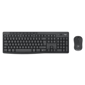 clavier et souris Logitech MK370 Graphite Qwerty hebreo de Logitech, Ensembles Clavier et Souris - Réf : S55230514, Prix : 53...