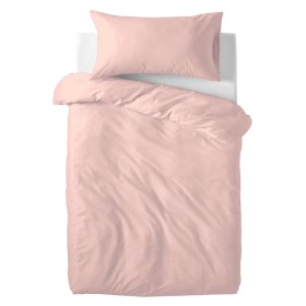 Duvet cover set HappyFriday Basic Kids Light Pink Baby Crib 2 Pieces by HappyFriday, Quilts and quilt covers - Ref: D1610599,...