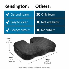 Reposapiés Kensington K55807WW Negro de Kensington, Accesorios - Ref: S55243511, Precio: 57,78 €, Descuento: %