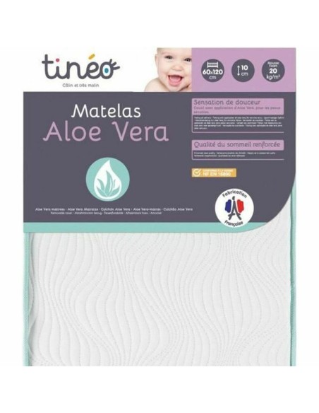 Colchón para cuna Tineo Aloe Vera 60 x 120 cm | Tienda24 Tienda24.eu