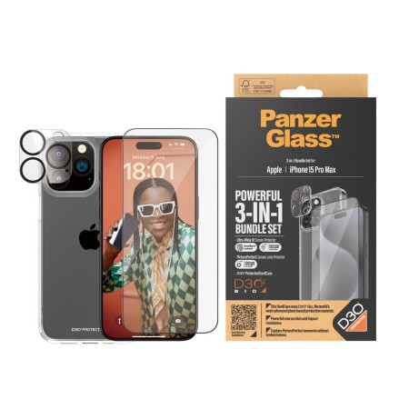 Film Protecteur pour Téléphone Portable Panzer Glass B1175+2812 Apple iPhone 15 Pro Max | Tienda24 - Global Online Shop Tienda24.eu