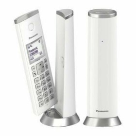 Telefone sem fios Panasonic KX-TGK212SP Branco de Panasonic, Telefones analógicos - Ref: S55244303, Preço: 80,40 €, Desconto: %