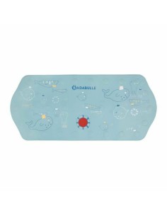 Badematte DKD Home Decor 11,5 x 1 x 10 cm Blau türkis Für Kinder PVC 10 cm (2 Stück) | Tienda24 Tienda24.eu