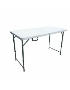 Mesa Plegable Lifetime Blanco 122 x 91,5 x 61 cm Acero HDPE | Tienda24 Tienda24.eu