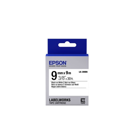 Etiquettes pour Imprimante Epson C53S653003 Blanc Noir Noir/Blanc de Epson, Étiquettes adhésives et autocollants - Réf : S552...