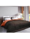 Piumino Letto Poyet Motte CALGARY Cioccolato Corallo 400 g /m² 220 x 240 cm da Poyet Motte, Piumini e copripiumini - Ref: S71...