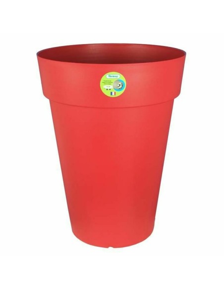 Maceta Riviera Rojo Plástico Redondo Ø 50 cm Ø 50 x 66 cm | Tienda24 Tienda24.eu