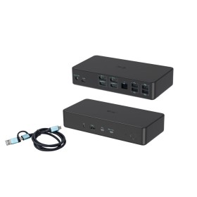 Station d'acceuil i-Tec CADUAL4KDOCKPD2 Noir de i-Tec, Hubs USB - Réf : S55249314, Prix : 197,94 €, Remise : %