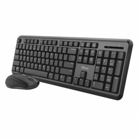 Tastatur Trust 23944 Schwarz Spanisch Qwerty Spanisch QWERTY von Trust, Tastaturen - Ref: S55249905, Preis: 29,05 €, Rabatt: %