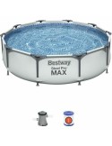 Schwimmbad Abnehmbar Bestway Steel Pro Max 305 x 76 cm | Tienda24 Tienda24.eu