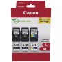 Original Tintenpatrone Canon PG-540LX2/CL-541XL Schwarz/Zyanblau/Magenta/Gelb von Canon, Toner und Druckertinte - Ref: S55251...