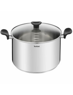 Casserole avec couvercle en verre Quid Habitat Acier inoxydable | Tienda24 Tienda24.eu