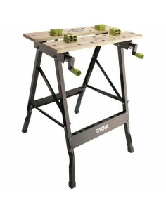 Mesa de trabalho Ryobi RWB03 Dobrável Ajustável Orientável | Tienda24 Tienda24.eu