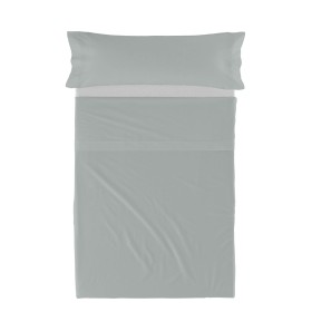 Jeu de draps HappyFriday BASIC KIDS Gris Lit 1 persone 2 Pièces de HappyFriday, Draps et taies d'oreiller - Réf : D1610636, P...