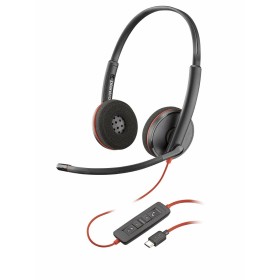 Casques avec Microphone Poly C3220 Noir de Poly, Écouteurs avec microphones - Réf : S55251989, Prix : 42,05 €, Remise : %