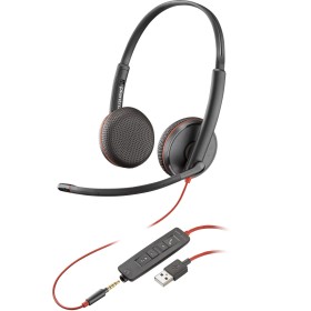 Casques avec Microphone Poly 80S11AA de Poly, Écouteurs avec microphones - Réf : S55252005, Prix : 81,35 €, Remise : %