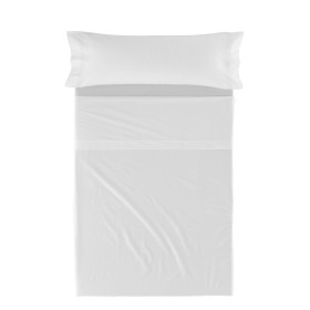 Jeu de draps HappyFriday Basic Kids Blanc 2 Pièces de HappyFriday, Draps et taies d'oreiller - Réf : D1610640, Prix : 18,69 €...