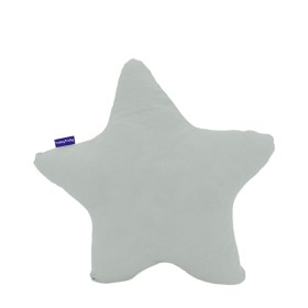 Coussin HappyFriday Basic Gris Étoile 50 x 50 cm de HappyFriday, Cale-bébés - Réf : D1610646, Prix : 13,47 €, Remise : %