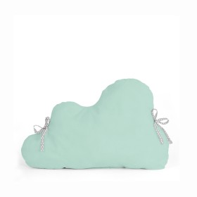 Cot protector HappyFriday Basic Kids Cloud Mint 60 x 40 cm by HappyFriday, Bed accessories - Ref: D1610654, Price: 12,57 €, D...