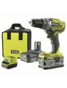 Drill drivers Ryobi R18DD3-2415BS 18 V 50 Nm | Tienda24 Tienda24.eu