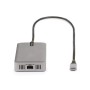 Hub USB-C Startech 117B-USBC-MULTIPORT Gris 100 W de Startech, Hubs USB - Ref: S55256290, Precio: 129,53 €, Descuento: %