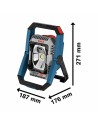 Taschenlampe LED BOSCH GLI 18 V | Tienda24 Tienda24.eu