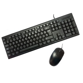 clavier et souris CoolBox HK-616 + HM-81 Noir Espagnol Espagnol Qwerty de CoolBox, Ensembles Clavier et Souris - Réf : S55256...