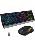 Tastatur mit Maus The G-Lab Combo Tungsten Französisch AZERTY | Tienda24 Tienda24.eu