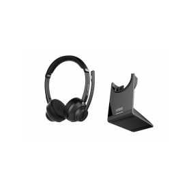 Bluetooth Kopfhörer mit Mikrofon Urban Factory HBV65UF Schwarz von Urban Factory, Headsets mit Mikrofonen - Ref: S55258573, P...