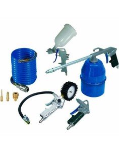 Kit di accessori per compressori d'aria Michelin 8 Pezzi da Michelin, Applicazione di vernice e colore - Ref: S7155897, Preci...