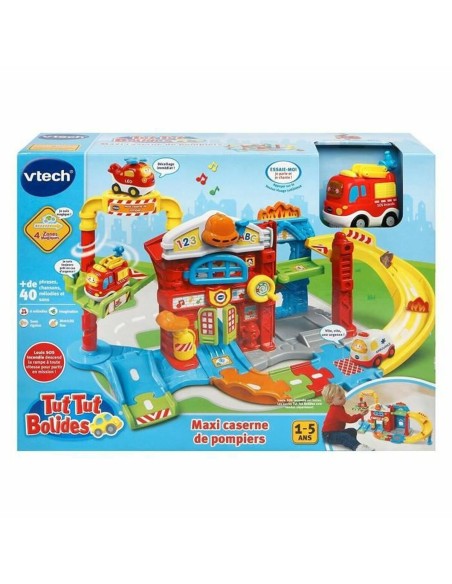 Jeu de Véhicules Vtech Maxi Fire Station avec son (FR) | Tienda24 Tienda24.eu