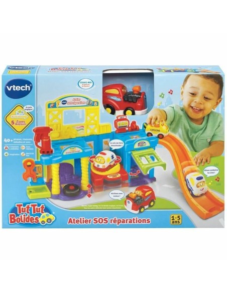 Playset Vtech TUT TUT BOLIDES Workshop Sos Reparations | Tienda24 Tienda24.eu