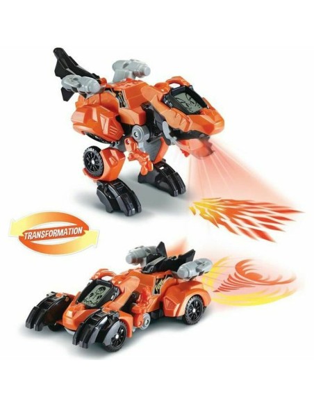 Petite voiture-jouet Vtech Dinos Fire - Furex, The Super T-Rex Orange | Tienda24 Tienda24.eu