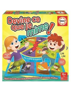 Gioco da Tavolo Educa Guess What I Mime (FR) da Educa, Carte - Ref: S7157562, Precio: 30,24 €, Descuento: %