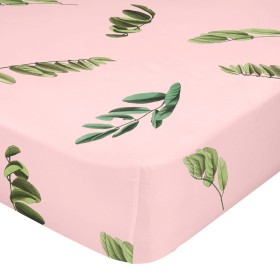 Fitted sheet HappyFriday Blooming Multicolour 105 x 200 x 32 cm by HappyFriday, Sheets and pillowcases - Ref: D1610726, Price...