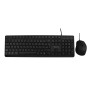 Tastiera e Mouse V7 CKU350ES Nero Qwerty in Spagnolo | Tienda24 - Global Online Shop Tienda24.eu