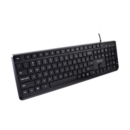 Teclado e Rato V7 KU350US Preto Qwerty US | Tienda24 - Global Online Shop Tienda24.eu